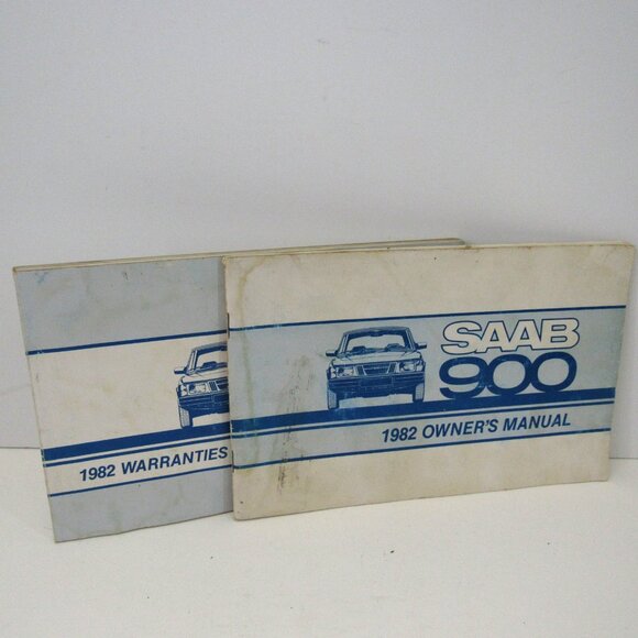 SAAB 900 1982 Owners Manual & Warranties/Service Record Booklet Preowned - Picture 11 of 11